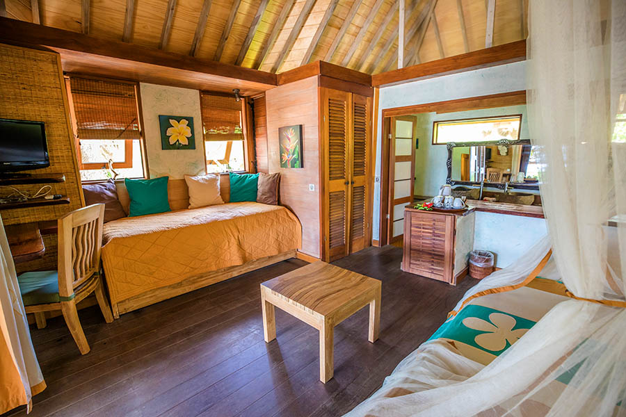 Petit hotel à Moorea