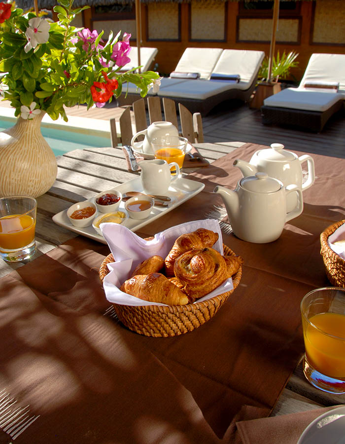 Pension de famille à Moorea