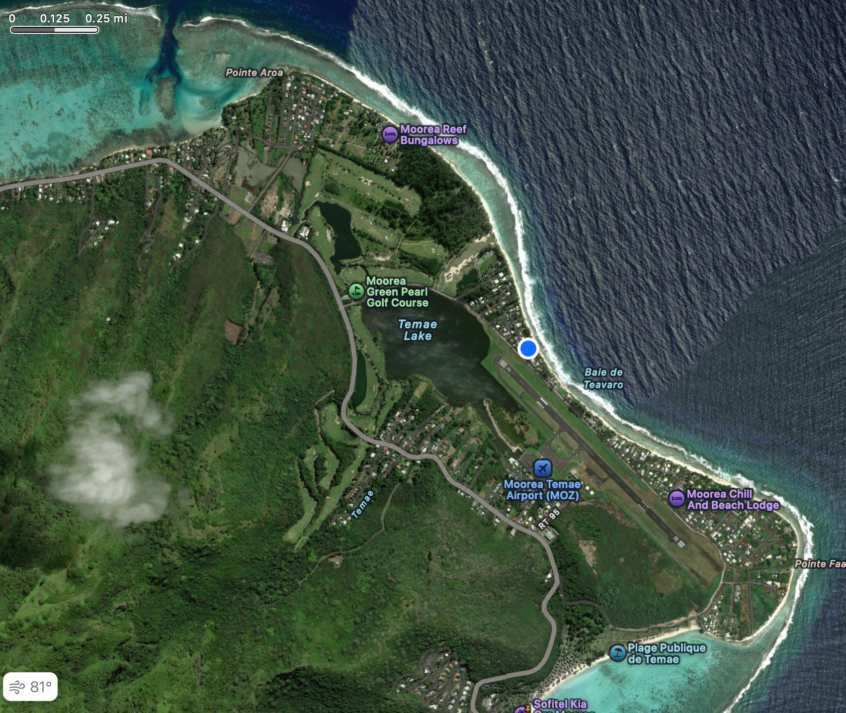 Moorea Detail Map
